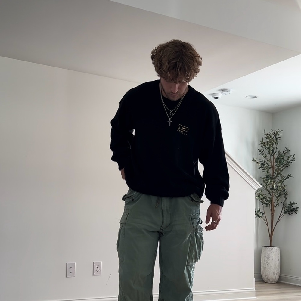 Purdue Heavyweight Sweater